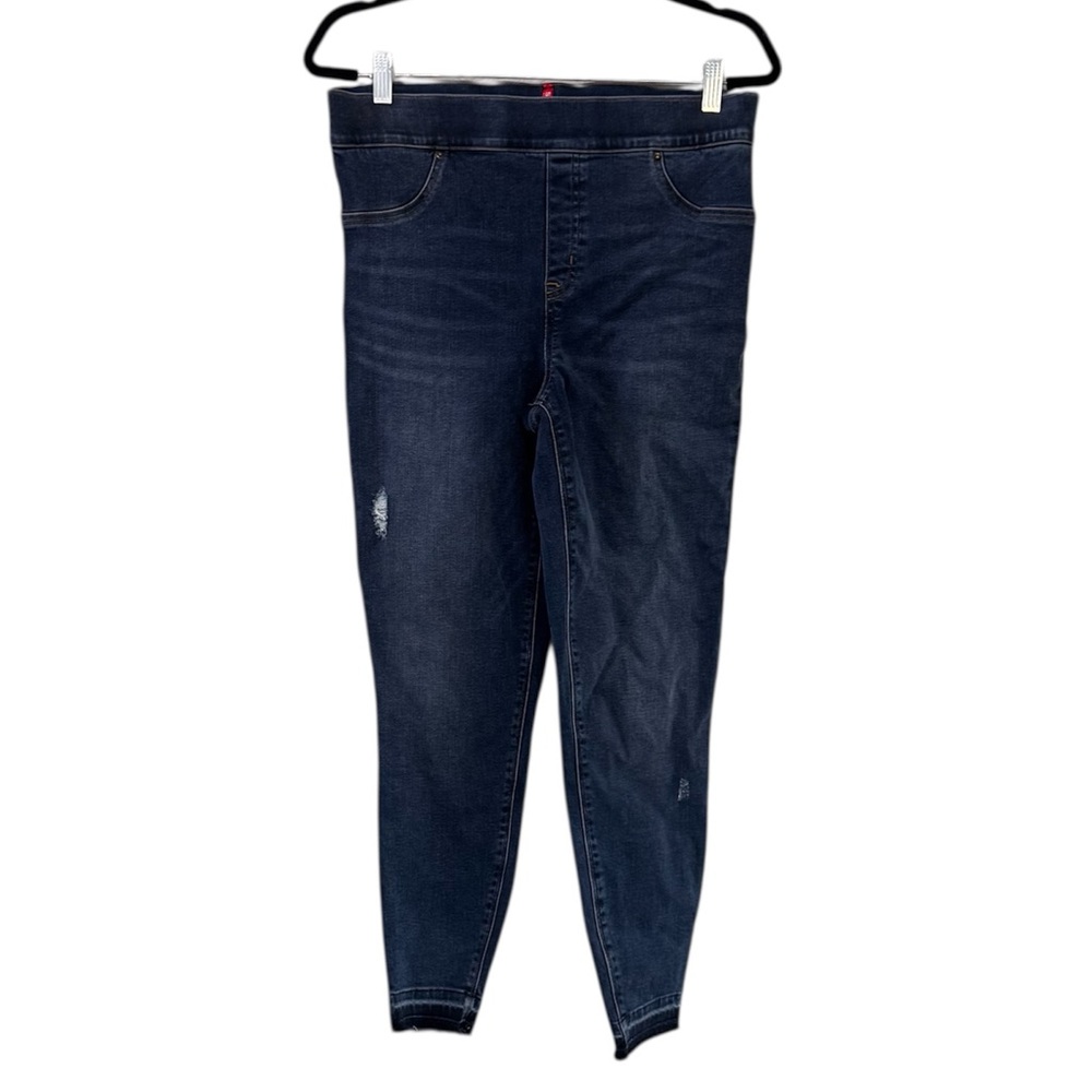SPANX Jean Ish Ankle Leggings Distressed